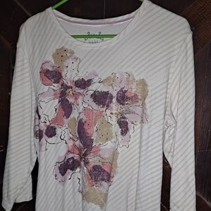🙂3/15 Nichole Miller shirt XLarge🌺🌹🥀